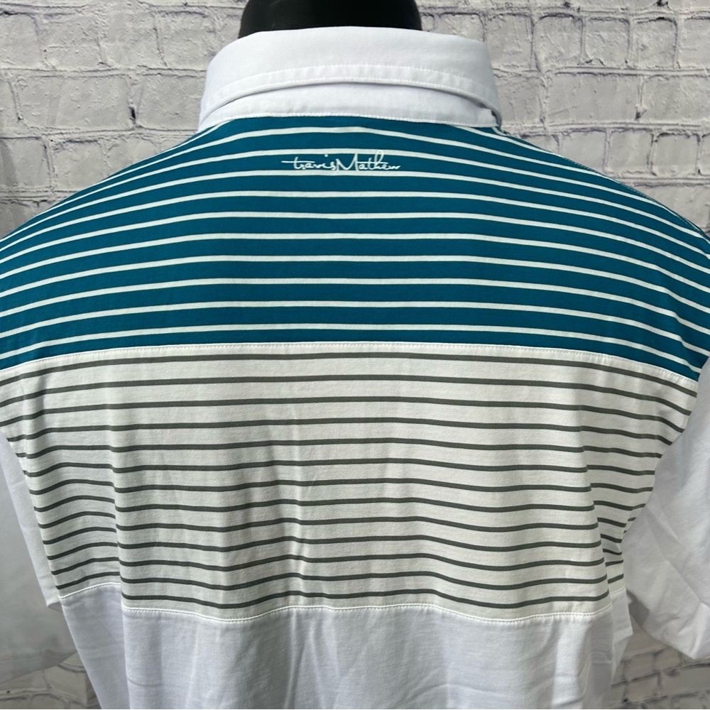 TRAVIS MATHEW mens size XL soft cotton golf polo - Picture 7 of 8